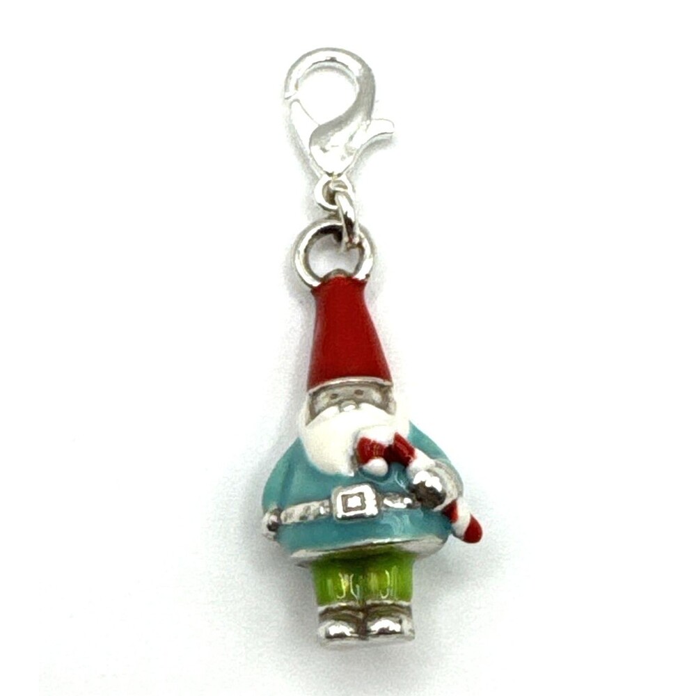 Brighton Christmas Gnome Garden Holiday Detailed Pendant Charm MSRP $28